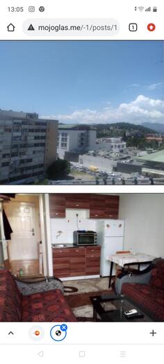 Garsonjera 25m2 - Podgorica - Drpe Mandića Bulevar Save Kovacevica 52