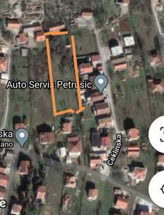 Građevinsko zemljište 1000m2 - Podgorica - Tološi