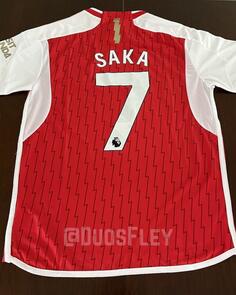 Bukayo Saka 7 Arsenal dres sezona 2023/24