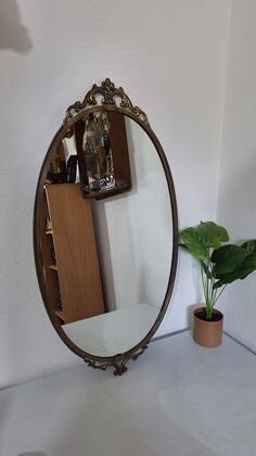 Unikatno mesingano retro ogledalo