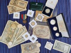 Stari novac, novcanice, kovanice, medalje, perpere