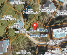 Građevinsko zemljište 468m2 - Herceg Novi - Herceg Novi (uži dio)