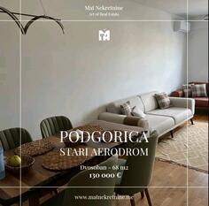 Dvosoban stan 68m2 - Podgorica - Stari Aerodrom