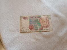 1000 starih Italijanskih lira