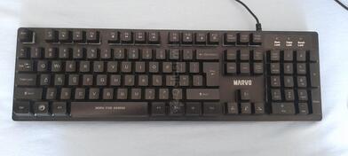 Marvo tastatura  - Gejmerska