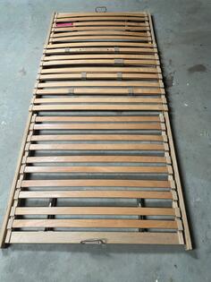 2 komada rešetkasta okvira za krevet, 90x200 cm