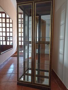 Vintage italijanska vitrina sa SIV staklom (90-te)