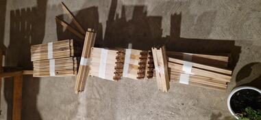 Novi ramovi za pcele - 155 komada