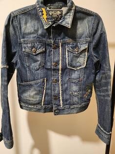 Unikatna kratka jeans jakna