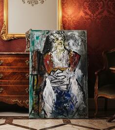 Crnogorka Apstrakcija ulje na platnu 90 x 60 cm