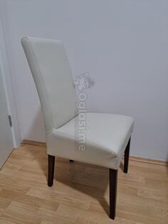 Prodajem stolice sa koznim tapacirom