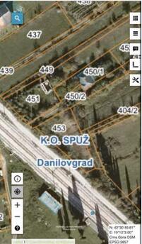 Poljoprivredno zemljište 805m2 - Danilovgrad - Spuž