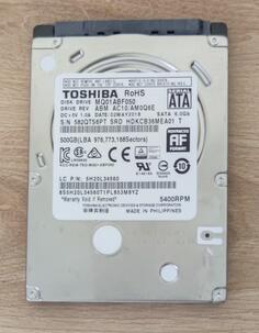 Toshiba 500GB 2.5" - Interni