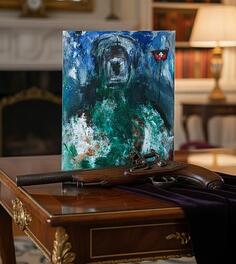 Orlov krsh Cetinje ulje na platnu