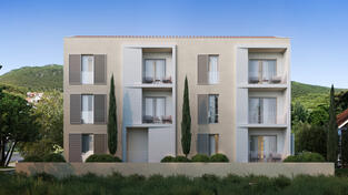 Jednosoban stan 48m2 - Tivat - Tivat (uži dio)