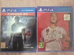 Uncharted 4 i Fifa20 za PlayStation 4