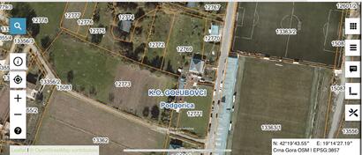 Građevinsko zemljište 6442m2 - Podgorica - Golubovci