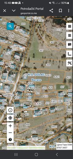 Poljoprivredno zemljište 866m2 - Berane - Beran Selo