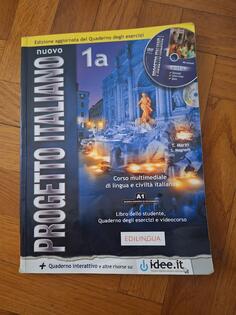 Italijanski za I raz gimnazije skoro nov