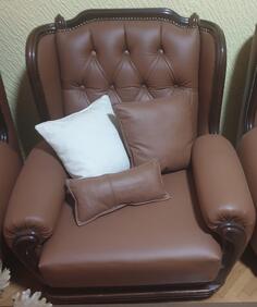 Kancelarijske fotelje od prave kože