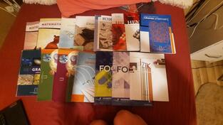 Knjige za 1. razred gimnazije (bez knjige iz fizike)