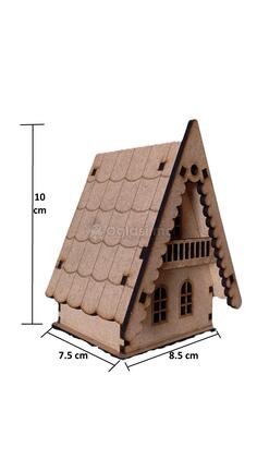 Dekorativna Minijaturna Kućica – Sa Solarnim Svjetlom