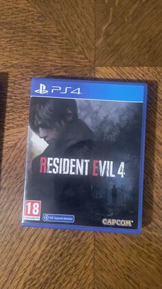 Resident evil 4 remake,last of us remasterd i dragon ball fighter z za PlayStation 4