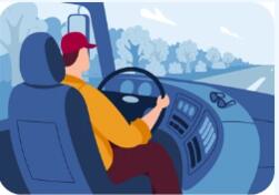 Vozac auta.kombija ili kamiona