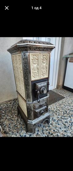 Antika pec na drva u funcionalnom stanju