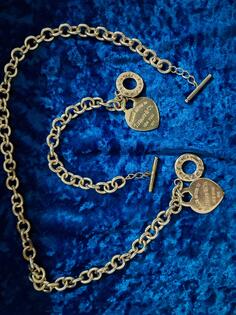 Srebrni set Tiffany@Co original