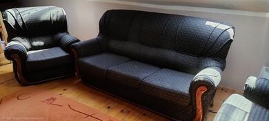 Trosjed dvosjed i fotelja