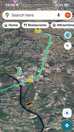 Industrijsko zemljište 3000m2 - Podgorica - Donji Kokoti