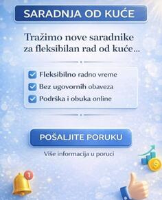 Tražim saradnice za posao od kuće