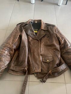 Muška kožna moto jakna