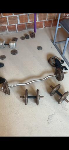 120kg Tegova , Bench Klupa , Sipka za bench,ez sipka,2podesive bucice