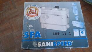 Prodajem nagatorske pumpe za otpadnu vodu (macerator / odvodna stanica) francuskog proizvođača SFA SANIFLO, model SANISPEED®
