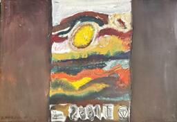 UROŠ TOŠKOVIĆ 70x100cm ulje na platnu 2001. 