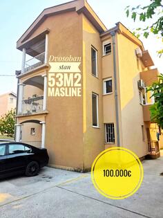 Dvosoban stan 53m2 - Podgorica - Masline