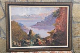 Lazarević, ulje na platnu, dimenzija slike  bez rama 70x50cm, 200€