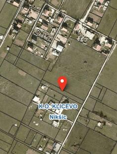 Poljoprivredno zemljište 1092m2 - Nikšić - Kličevo