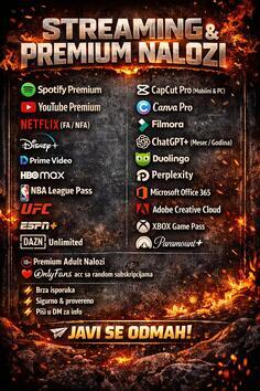 Prodaja Digitalnih Naloga