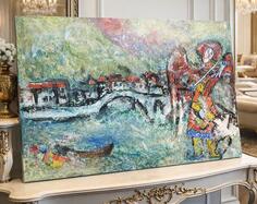 Rijeka Crnojevica ulje na platnu