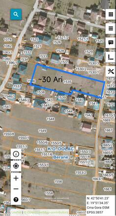 Poljoprivredno zemljište 3000m2 - Berane - Dolac