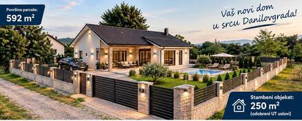 Građevinsko zemljište 592m2 - Danilovgrad - Glavica