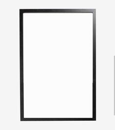 Ram za slike "Jusk" 60x90 cm crna 
