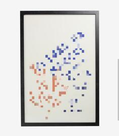 Ram za slike "Jusk" 60x90 cm crna 