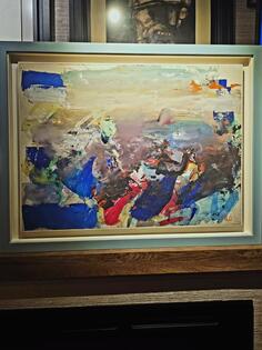 Branko FILO Filipović 1985. ULJE 76x56cm umjetnicka slika na prodaju