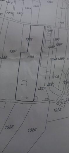 Poljoprivredno zemljište 8100m2 - Nikšić - Grahovo