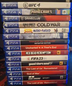 Razne igrice za PlayStation 4