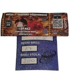 Prodajem karte + stol broj 260 